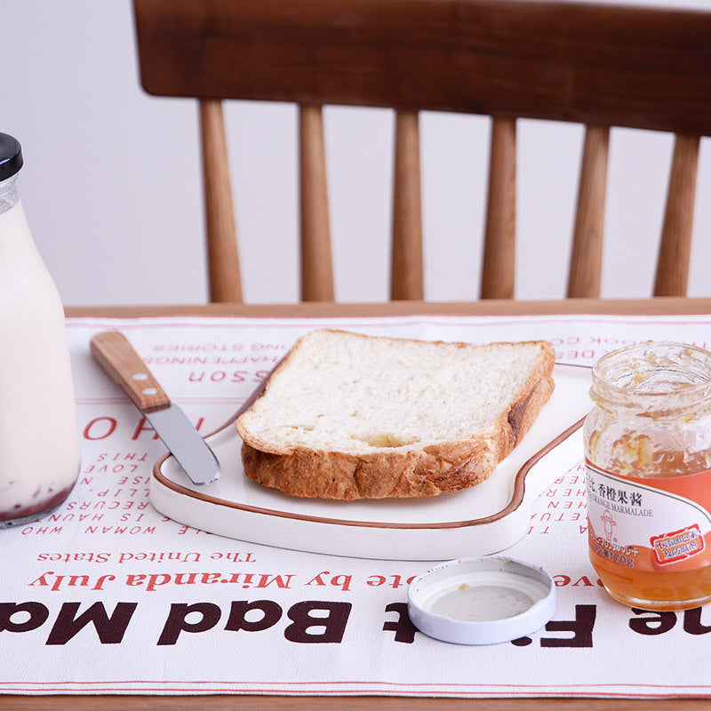 Breakfast Toast Plate