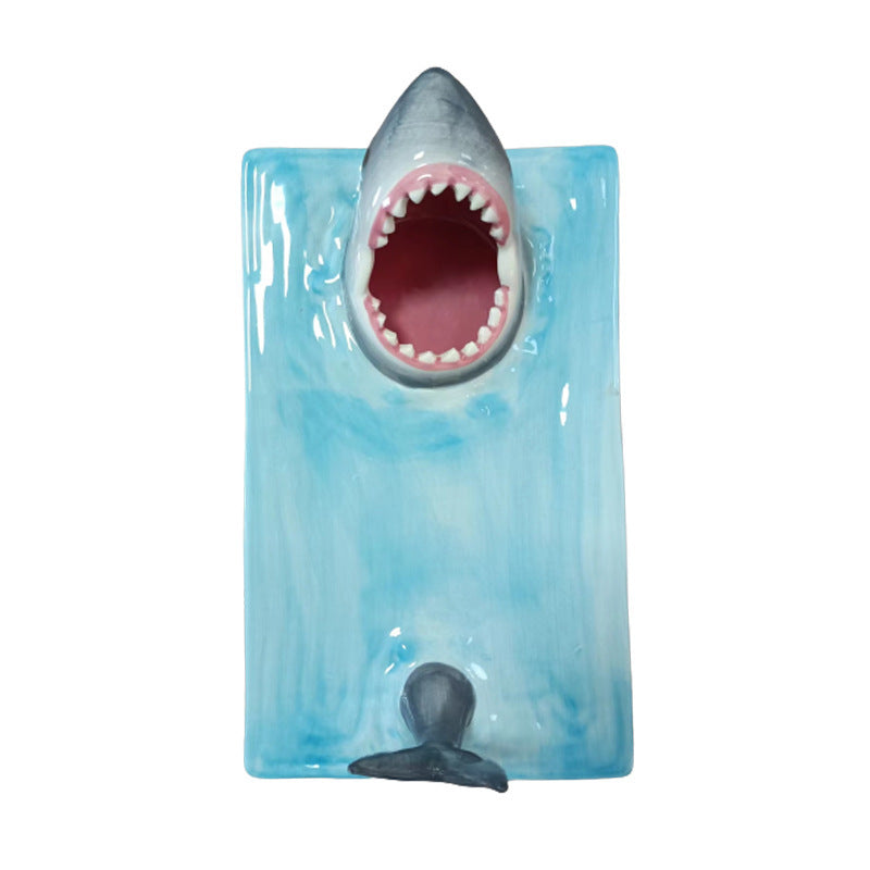 Shark Ceramic Plate