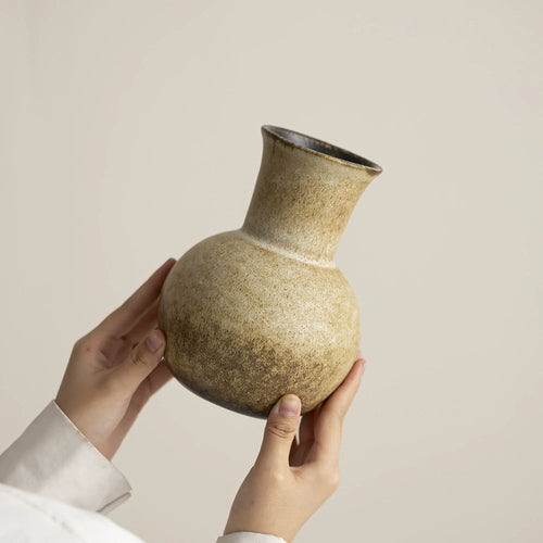 Japanese-Style Ceramic Vase