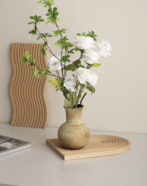 Japanese-Style Ceramic Vase