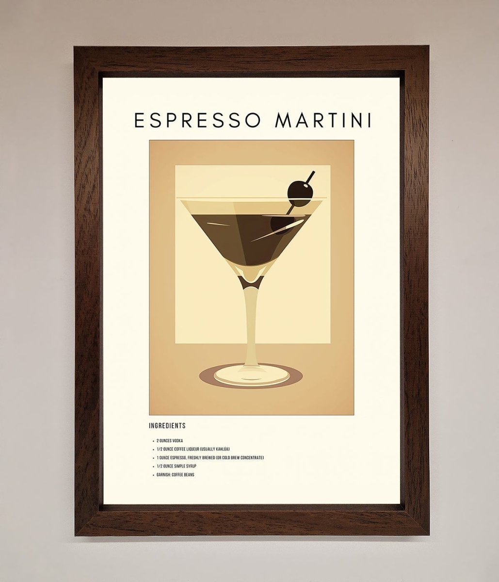 Espresso Martini Framed Print