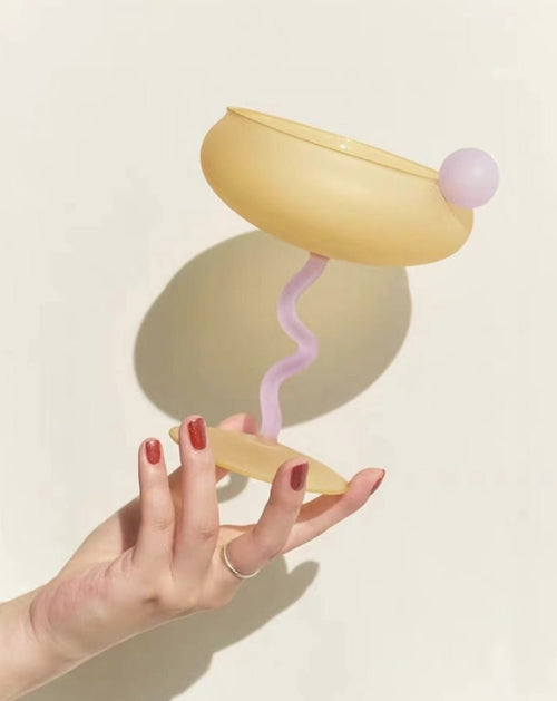 Jelly Bean Wine Glass