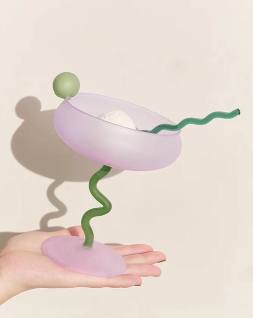 Jelly Bean Wine Glass