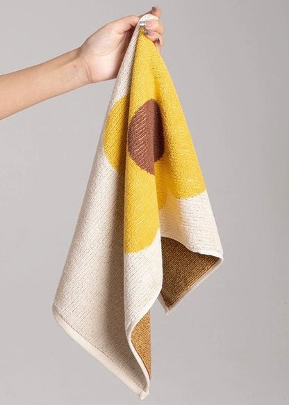 Cute Whimsical Sunflower Bath Towel - Ultra Soft & Absorbent Staple Cotton