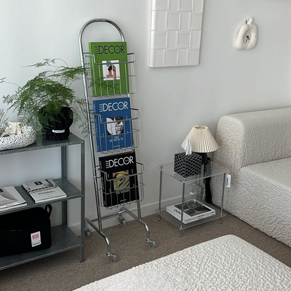 Modern Minimalist Magazine Rack