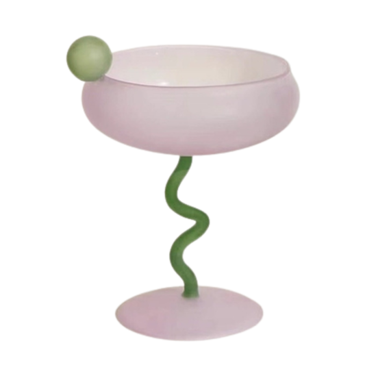 Jelly Bean Wine Glass