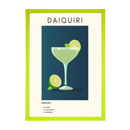 Lime Daiquiri Framed Poster