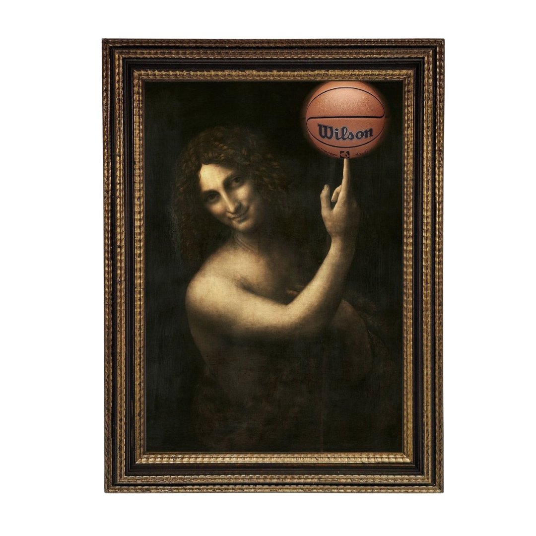 Basketball Renaissance Framed Print