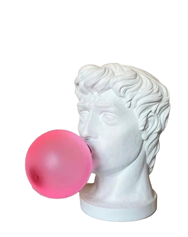 Naughty David Popping Gum Modern Designer Table Lamp - Cute Funny Decorative Bedside Lamp