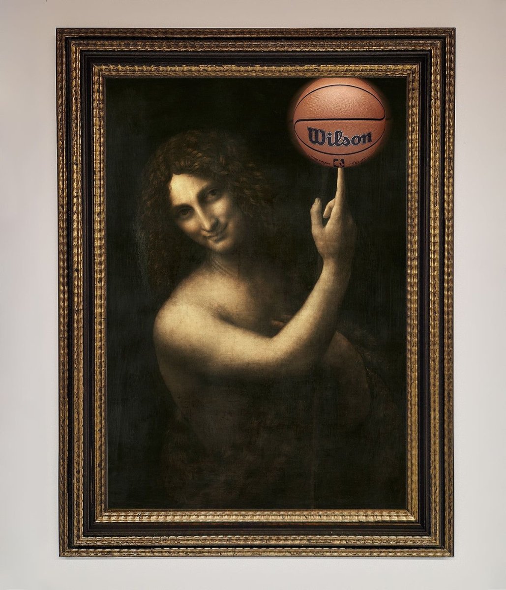 Basketball Renaissance Framed Print