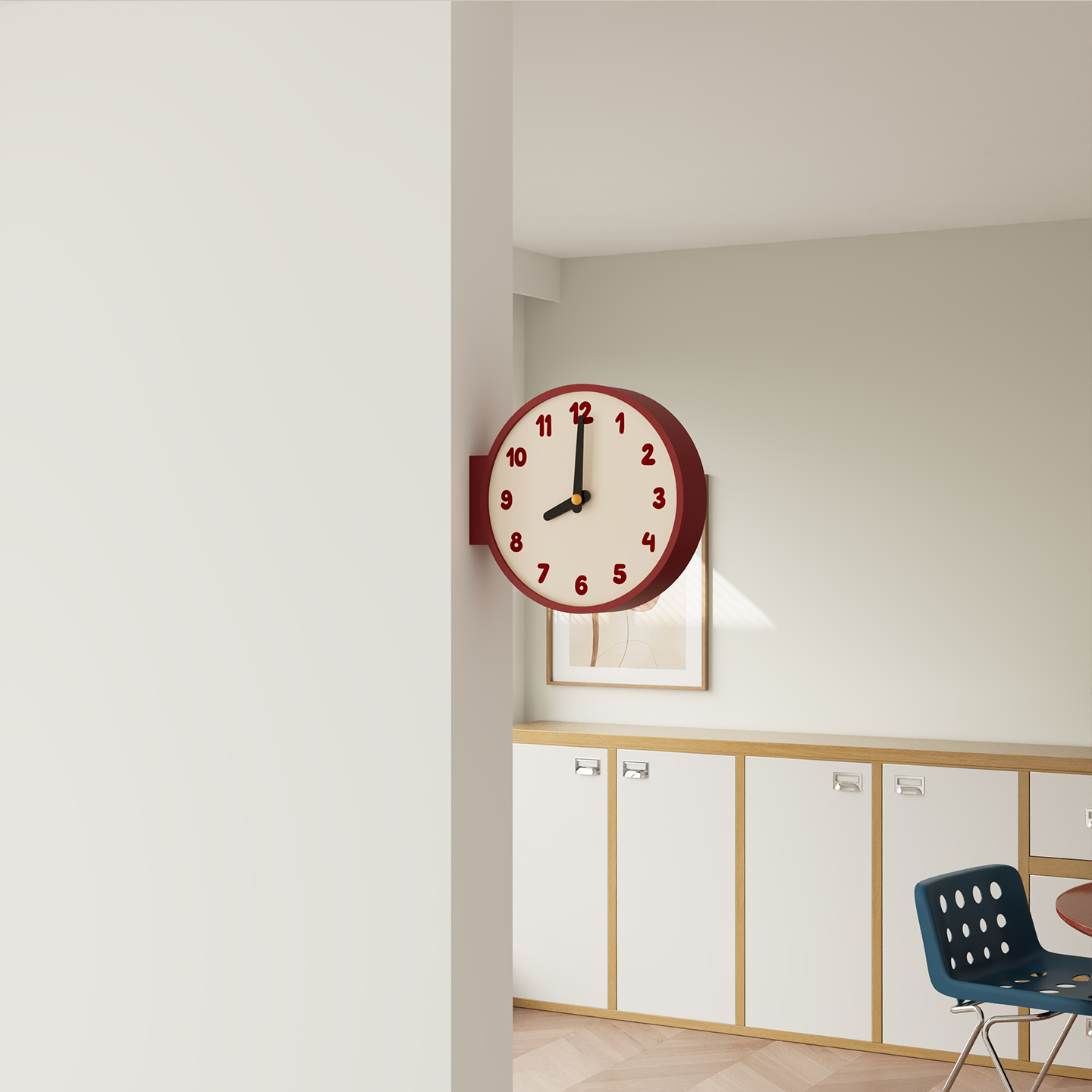 Corner Clock